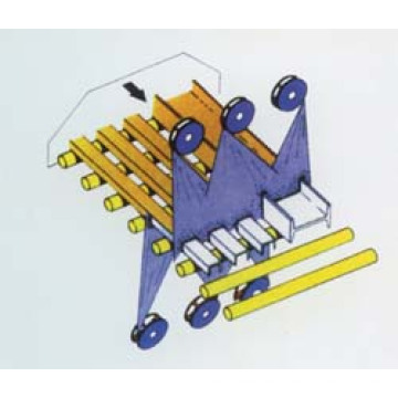 Máquina de limpieza por chorro de chorro Crawler Abrator